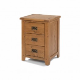 Haden 3 Drawer Bedside